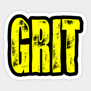 Grit Sticker